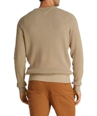 TOMMY HILFIGER TH Sweter bawełniany z okrągłym dekoltem jasnoniebieski - Koszulki męskie - 2