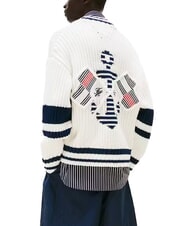 TOMMY HILFIGER TH Kardigan bawełniany z guzikami - Koszulki męskie