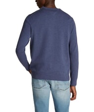 TOMMY HILFIGER TH Sweter z okrągłym dekoltem i mikrologo Wrzos Morza Egejskiego - Koszulki męskie - 2