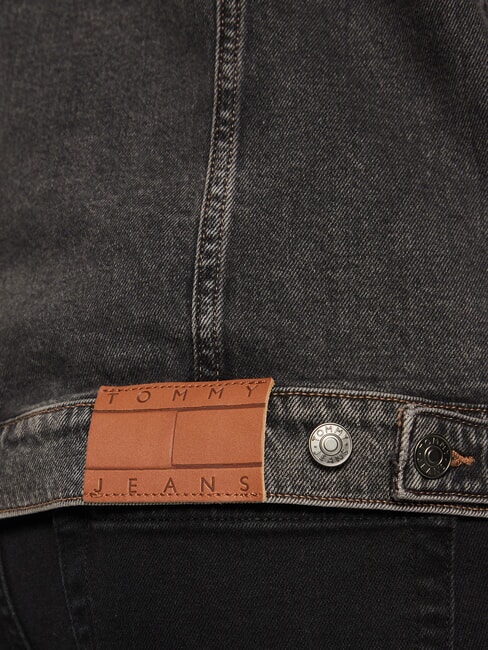TH JEANS Kurtka jeansowa męska dżins szary - Kurtki męskie