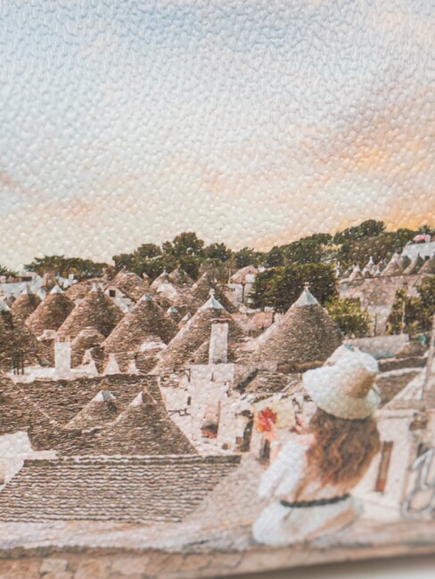 YESBAG Kuferek na kosmetyki romantyczne trulli - Kosmetyczka