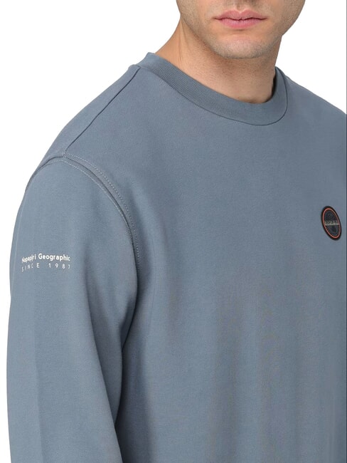 B-BADGE Bluza bawełniana burzowa pogoda - Bluzy męskie