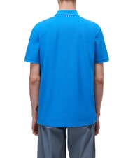 NAPAPIJRI ELBAS JERSEY Koszulka polo z bawełny z mikrologo Francuski niebieski - Polo męskie - 2