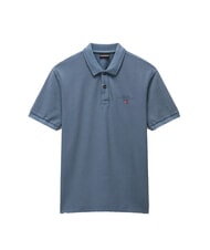 NAPAPIJRI ELBAS JERSEY Koszulka polo z bawełny z mikrologo burzowa pogoda - Polo męskie - 4