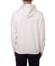 NAPAPIJRI BURGEE Bluza z kapturem czapla biała - Bluzy męskie - 2