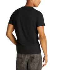 TOMMY HILFIGER TH JEANS Koszulka z kr&oacute;tkim rękawem czarny - Koszulki męskie - 2