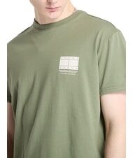 TOMMY HILFIGER TH JEANS Koszulka bawełniana z kr&oacute;tkim rękawem Aruba Green - Koszulki męskie - 3