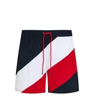 TOMMY HILFIGER TH Bokserki w paski diagonalne pustynne niebo - Stroje kąpielowe męskie - 4