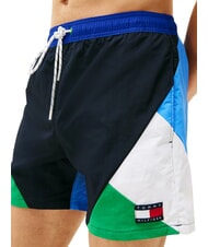 TOMMY HILFIGER TH Str&oacute;j boksera w blokach kolor&oacute;w pustynne niebo - Stroje kąpielowe męskie - 3
