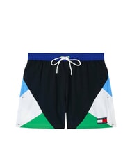 TOMMY HILFIGER TH Str&oacute;j boksera w blokach kolor&oacute;w pustynne niebo - Stroje kąpielowe męskie - 4