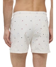 TOMMY HILFIGER TH Str&oacute;j z kr&oacute;tkimi spodenkami w mikro wz&oacute;r - Stroje kąpielowe męskie