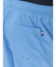 TOMMY HILFIGER TH Elastyczny kostium kąpielowy z logo niebieski czar - Stroje kąpielowe męskie - 3