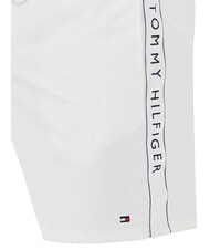 TOMMY HILFIGER TH Bokserki kąpielowe z logo z boku biel optyczna - Stroje kąpielowe męskie - 4