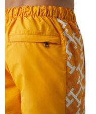 TOMMY HILFIGER TH Str&oacute;j z bocznymi paskami z monogramem lody morelowe/kremowy biały - Stroje kąpielowe męskie - 3