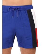 TOMMY HILFIGER TH Bokser pływacki z flagą boczną klin niebieski - Stroje kąpielowe męskie - 3