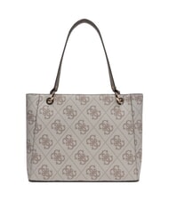 GUESS NOELLE 2 Torba na ramię z nadrukiem logo 4G logo w kolorze ciemnego szarego - Torby damskie - 3
