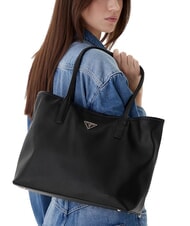 GUESS VICTTORIA 2 Torba na ramię z kopert&oacute;wką CZARNY - Torby damskie - 7
