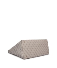 GUESS ECO VICTTORIA Torba na ramię logo w kolorze ciemnego szarego - Torby damskie - 4