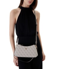 GUESS NOELLE 2 Torba na ramię, torba crossbody logo w kolorze ciemnego szarego - Torby damskie - 4