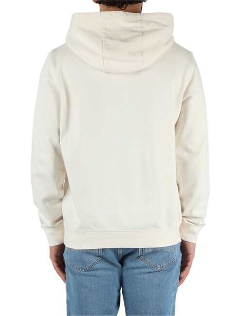 TH Bluza z kapturem z haftowanym logo płatek kości słoniowej - Bluzy męskie