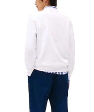 TOMMY HILFIGER TH Bluza bawełniana z okrągłym dekoltem i emblematem biały - Bluzy męskie - 2