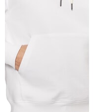 TOMMY HILFIGER TH Bluza z kapturem z herbem biały - Bluzy męskie - 4