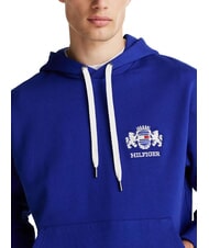 TOMMY HILFIGER TH Bluza z kapturem z herbem klin niebieski - Bluzy męskie - 3