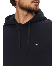 TOMMY HILFIGER TH Bluza z kapturem bawełniana pustynne niebo - Bluzy męskie - 3