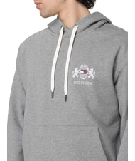 TOMMY HILFIGER TH Bluza z kapturem z herbem średnioszary wrzos - Bluzy męskie - 3