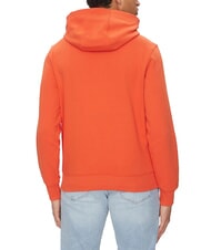 TOMMY HILFIGER TH Bluza z kapturem bawełniana jaskrawo pomarańczowy - Bluzy męskie - 2