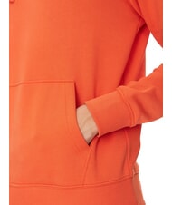 TOMMY HILFIGER TH Bluza z kapturem bawełniana jaskrawo pomarańczowy - Bluzy męskie - 4