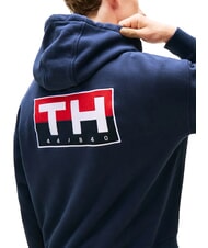 TOMMY HILFIGER TH SAILING Bluza z kieszenią i kapturem Marynarka Wojenna Yale - Bluzy męskie - 2