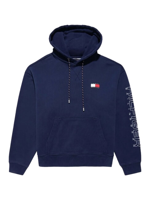 TH SAILING Bluza z kieszenią i kapturem Marynarka Wojenna Yale - Bluzy męskie