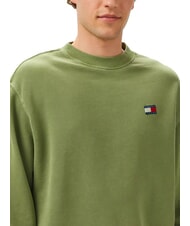 TOMMY HILFIGER TH JEANS Bluza z okrągłym dekoltem Aruba Green - Bluzy męskie - 3