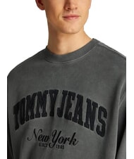 TOMMY HILFIGER TH JEANS Bluza z logo misia czarny - Bluzy męskie - 3