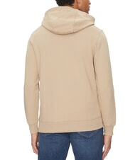 TOMMY HILFIGER TH Bluza z kapturem bawełniana sandałowy - Bluzy męskie - 2