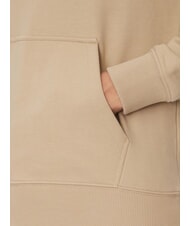 TOMMY HILFIGER TH Bluza z kapturem bawełniana sandałowy - Bluzy męskie - 4