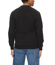 TOMMY HILFIGER TH JEANS Bluza bawełniana z okrągłym dekoltem czarny - Bluzy męskie - 2
