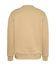 TOMMY HILFIGER TH JEANS Bluza bawełniana z okrągłym dekoltem reliktowa opalenizna - Bluzy męskie - 2