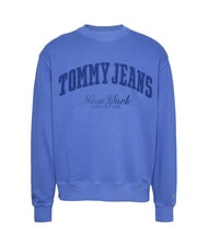 TOMMY HILFIGER TH JEANS Bluza z logo misia niebieska pogoda - Bluzy męskie - 4