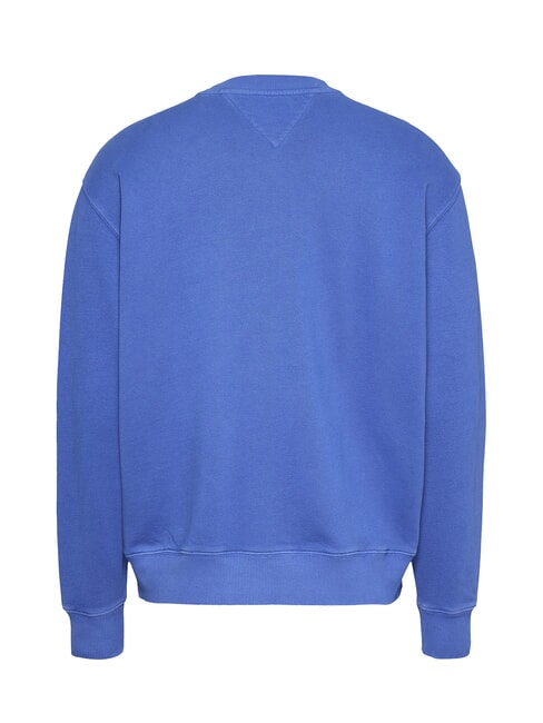 TH JEANS Bluza z logo misia niebieska pogoda - Bluzy męskie