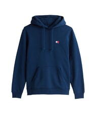 TOMMY HILFIGER TH JEANS Bluza z kapturem z naszywką flagową ciemna noc granatowa - Bluzy męskie - 4