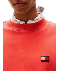 TOMMY HILFIGER TH JEANS Bluza z okrągłym dekoltem jasny szkarłat - Bluzy męskie - 3