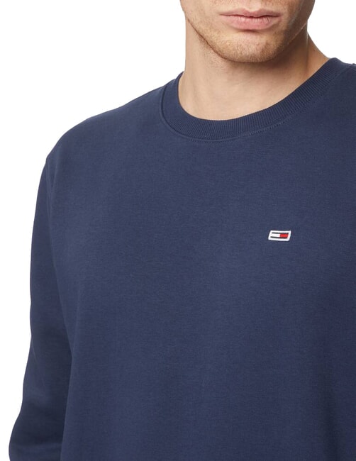 TH JEANS Bluza z okrągłym dekoltem i regularnym krojem granat zmierzchowy - Bluzy męskie