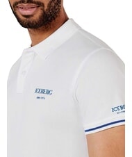 ICEBERG BASIC Koszulka polo bawełniana biały - Polo męskie - 3