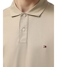 TOMMY HILFIGER TH Koszulka polo z kr&oacute;tkim rękawem z bawełny sandałowy - Polo męskie - 3