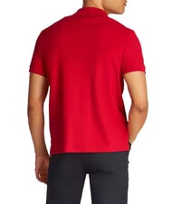 TOMMY HILFIGER TH Koszulka polo z kr&oacute;tkim rękawem i haftowanym monogramem średnio czerwony - Polo męskie - 2