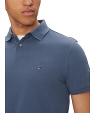 TOMMY HILFIGER TH Koszulka polo z kr&oacute;tkim rękawem o regularnym kroju Morze Egejskie - Polo męskie - 3