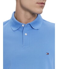 TOMMY HILFIGER TH Koszulka polo z kr&oacute;tkim rękawem o regularnym kroju niebieski czar - Polo męskie - 3