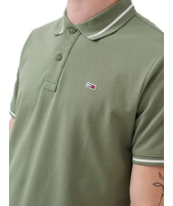 TOMMY HILFIGER TH JEANS Koszulka polo z kr&oacute;tkim rękawem i dopasowanym krojem Aruba Green - Polo męskie - 3